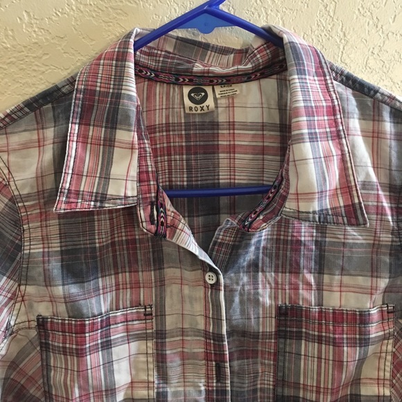 Roxy small women button down shirts - Picture 2 of 11